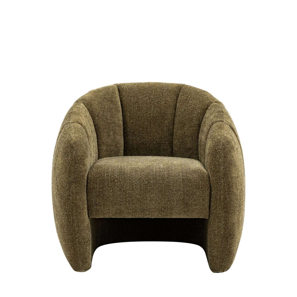 Atella Tub Chair Moss Green