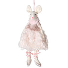 Pink Ballerina mouse in dress Christmas Decoration - WowCornwall
