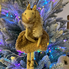 Bella ballerina elk Christmas Decoration - WowCornwall