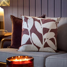 Mauve Lampwick Cushion Cover - WowCornwall