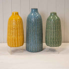 Blue Ceramic Vase – 37.5cm