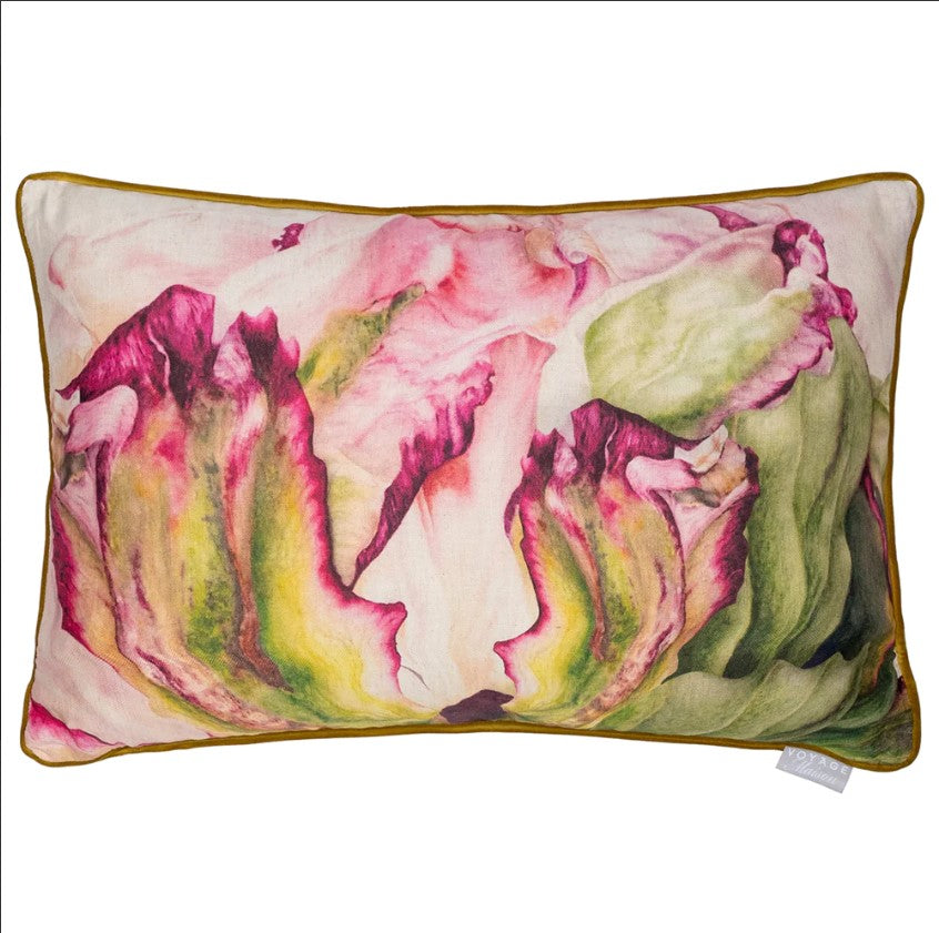 Marie Burke Bodmin Fuchsia Cushion - WowCornwall