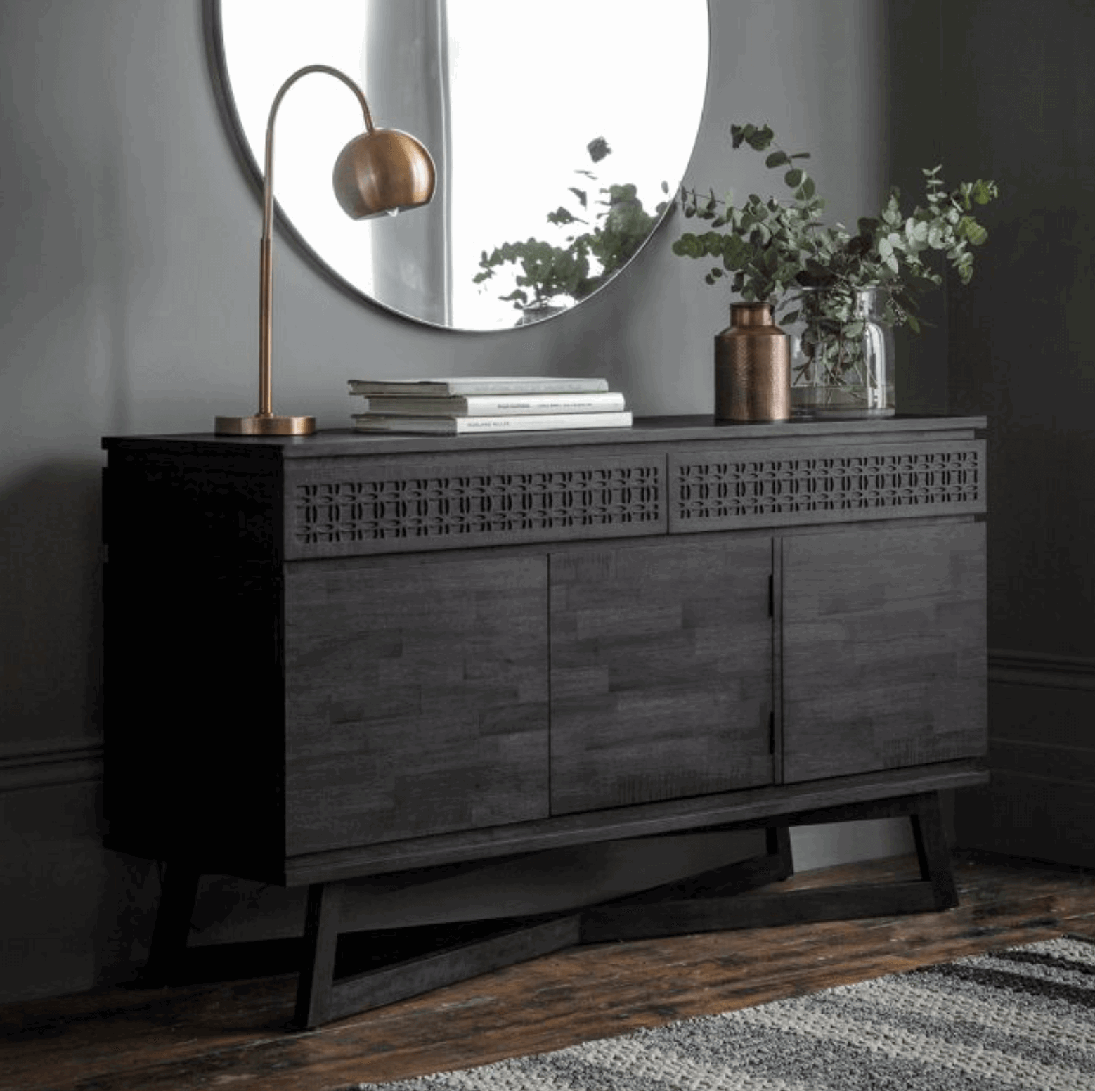 Boho Boutique 3Dr/2Dwr Sideboard 1400x450x800mm - WowCornwall