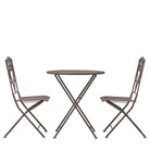 Brindisi 2 Seater Bistro Set Noir