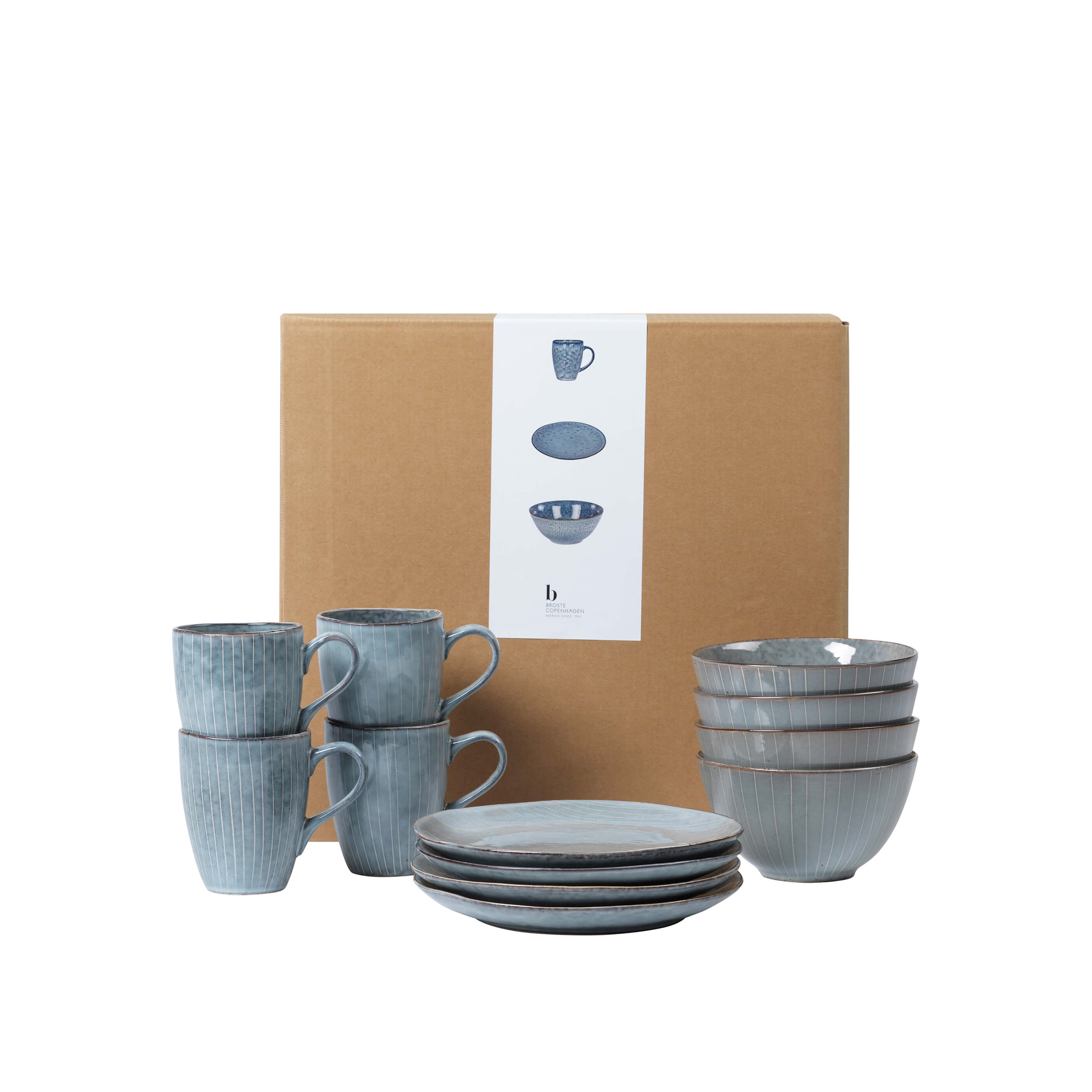 Nordic Sea Breakfast Set for Four - WowCornwall