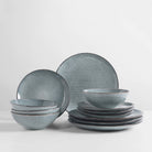 Nordic Sea Dinner Set for Four - WowCornwall