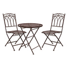 Burano Outdoor Bistro Set Ember