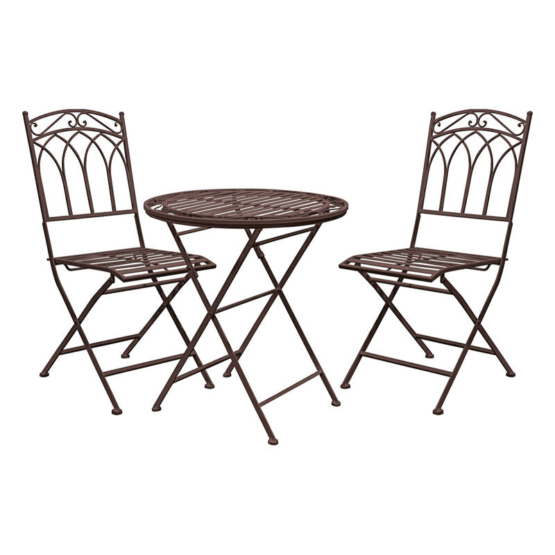 Burano Outdoor Bistro Set Ember