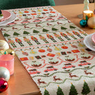 Christmas Celebration Festive Table Runner Multicolour - 2 sizes - WowCornwall