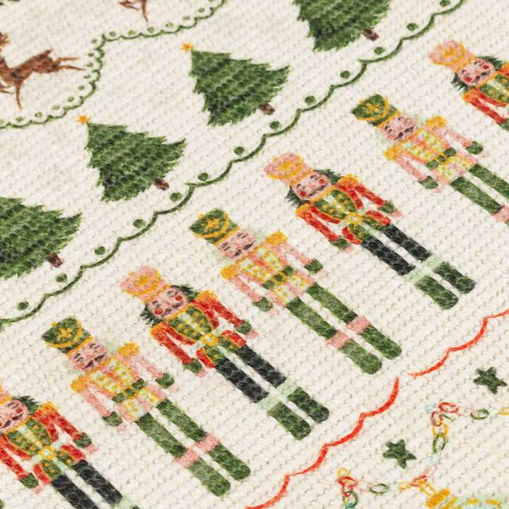 Christmas Celebration Festive Table Runner Multicolour - 2 sizes - WowCornwall