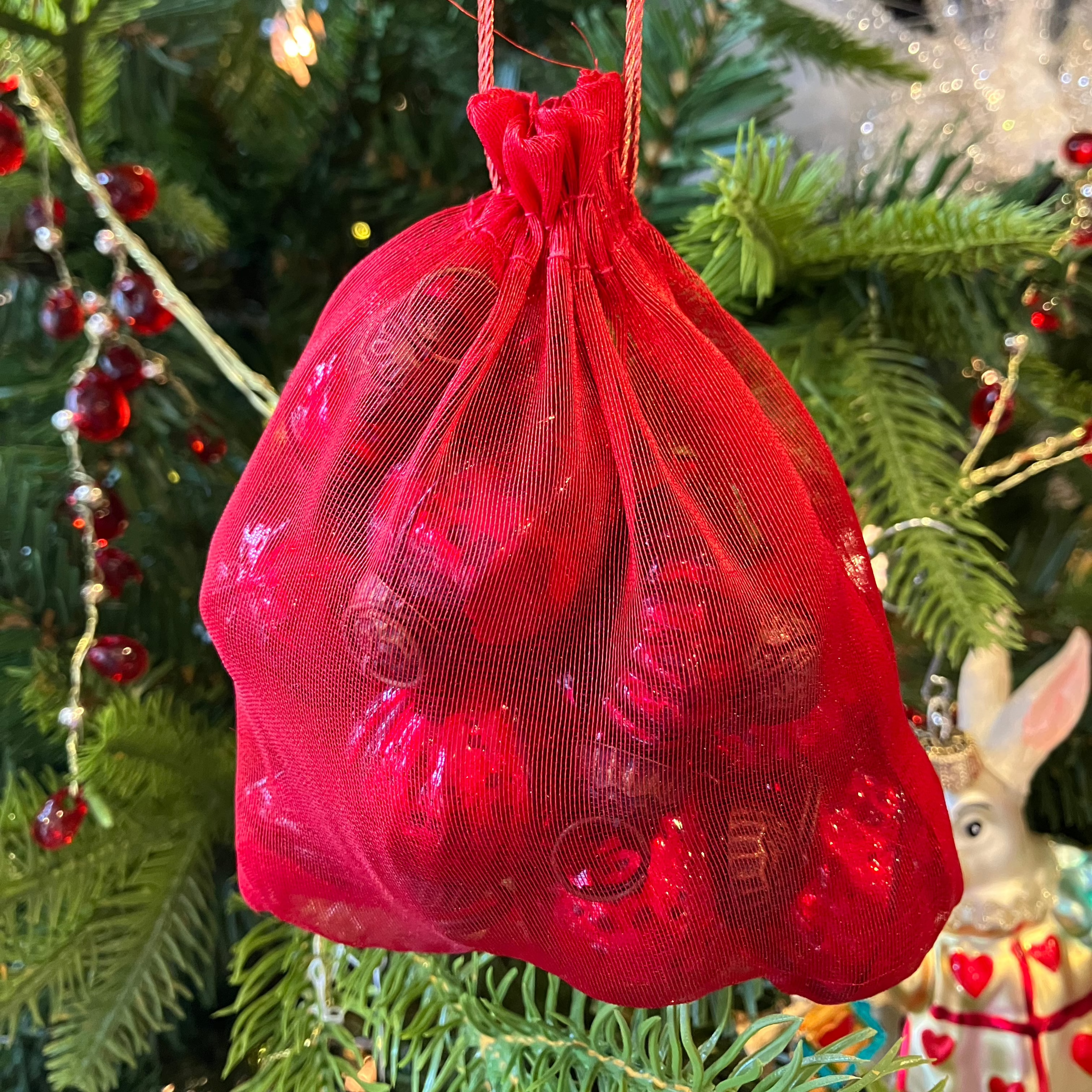 Red Bag 12 Assorted Decorations - WowCornwall