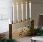 Casa Candleholder Large Gold - WowCornwall