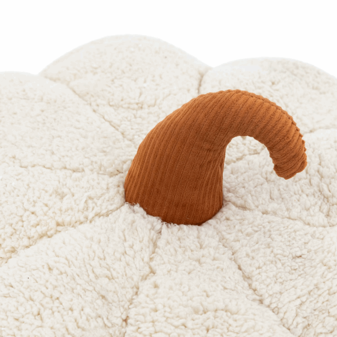 Boucle Pumpkin Floor Cushion - WowCornwall