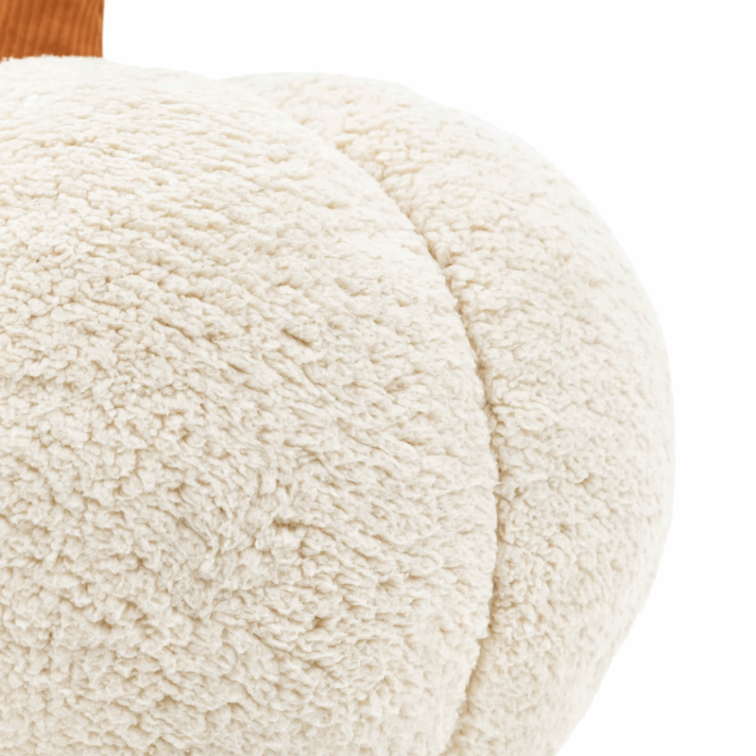 Boucle Pumpkin Floor Cushion - WowCornwall