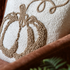 Embroidered Pumpkin Cushion - WowCornwall