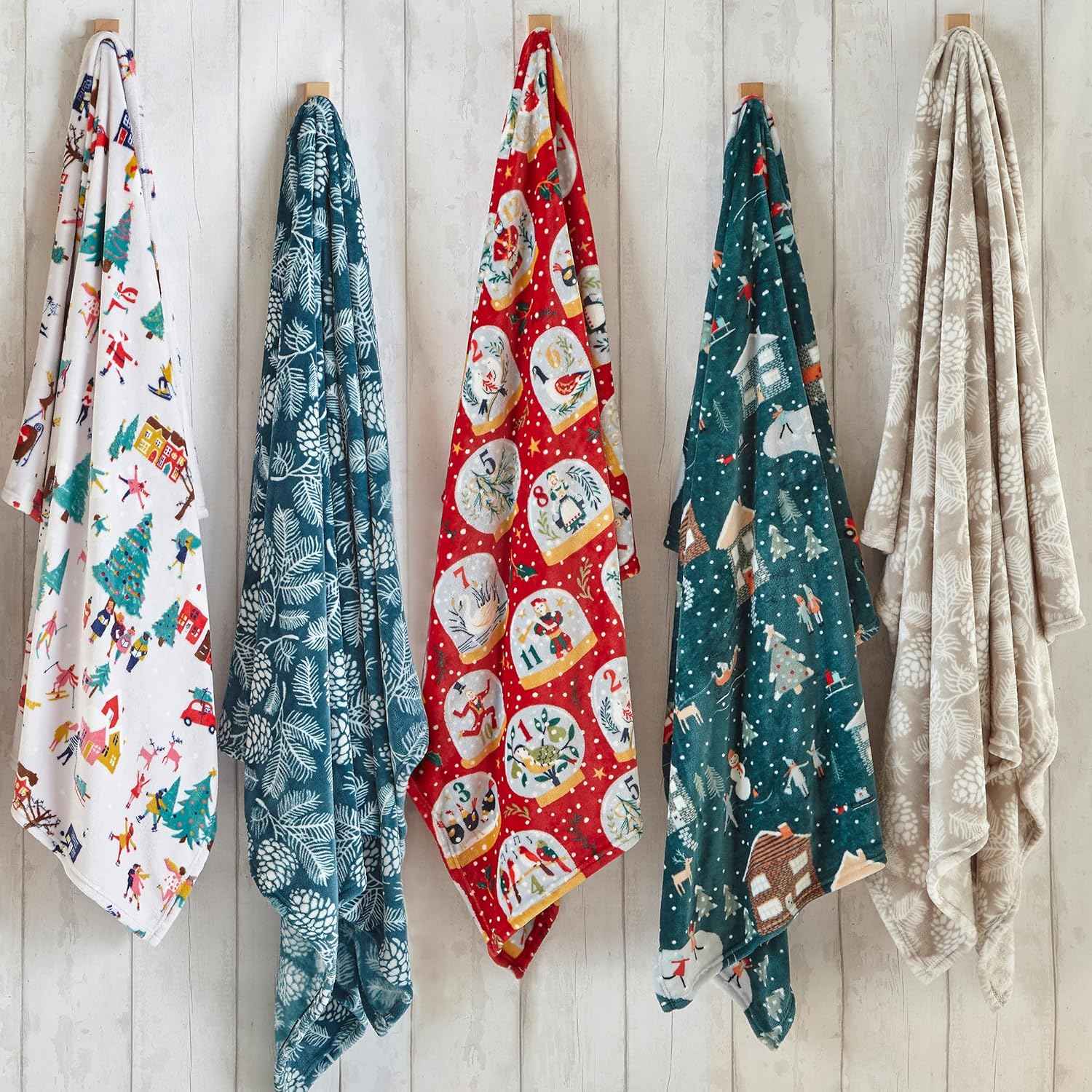 Christmas Together Throw, Multi