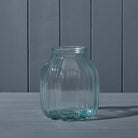 Clear Glass Vase (16cm) - WowCornwall