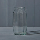 Clear Glass Vase (22cm) - WowCornwall