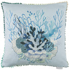 Coralie Cushion Cobalt Cover - WowCornwall