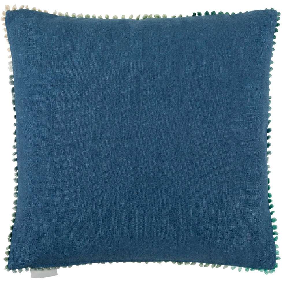 Coralie Cushion Cobalt Cover - WowCornwall