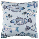 Cove Cushion Cobalt Cover - WowCornwall