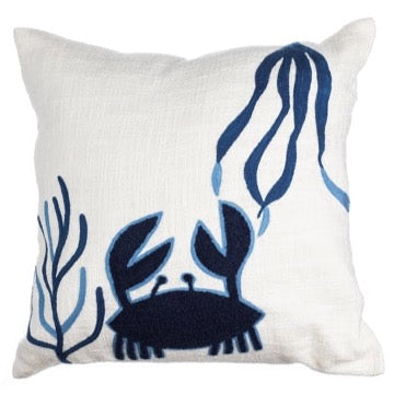 Crab cushion - WowCornwall