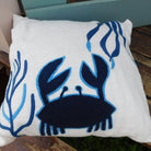 Crab cushion - WowCornwall