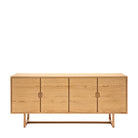 Craft 4 Door Sideboard Natural