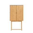 Craft Cocktail Cabinet Natural