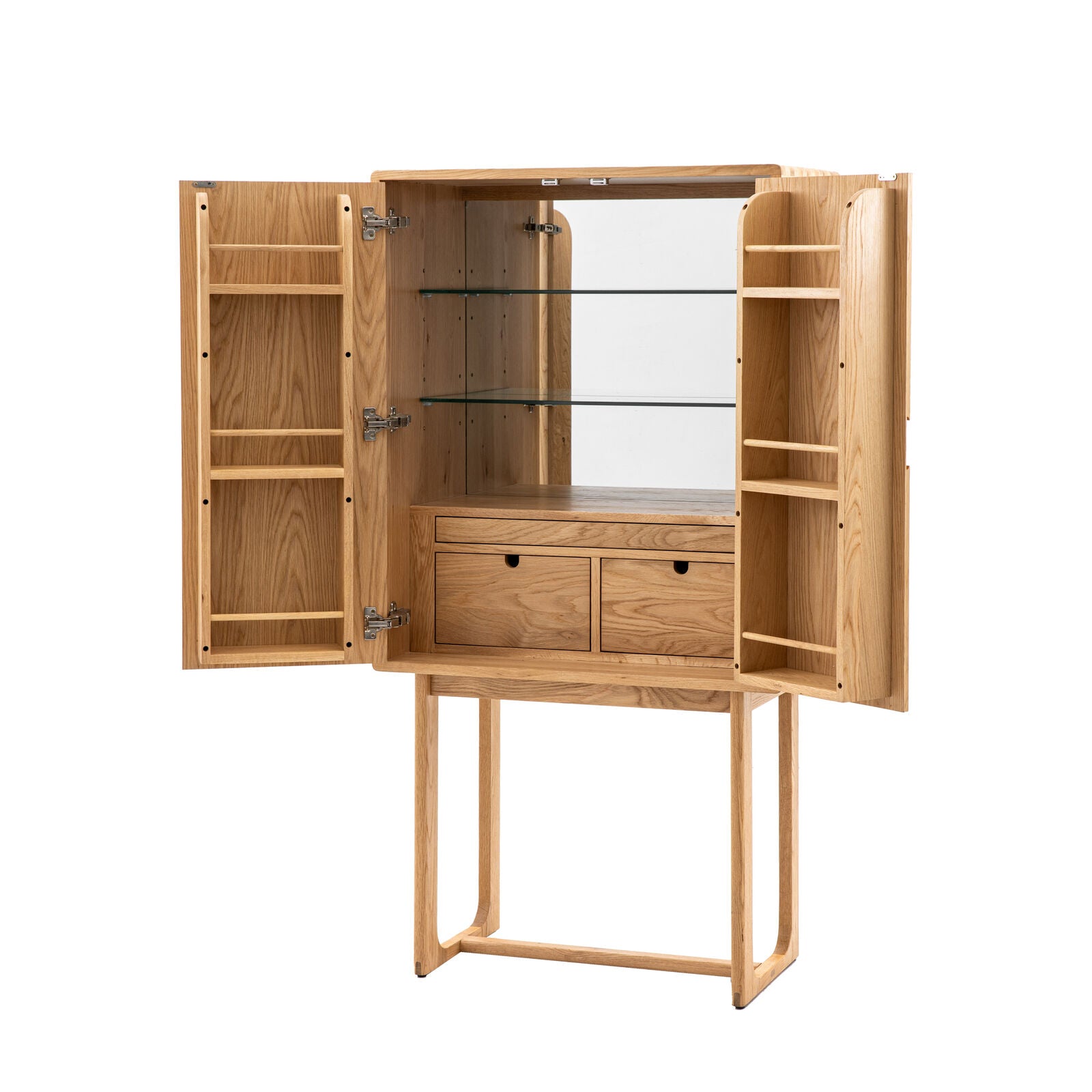 Craft Cocktail Cabinet Natural