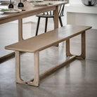 Craft Dining Bench Smoked