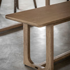 Craft Dining Bench Smoked