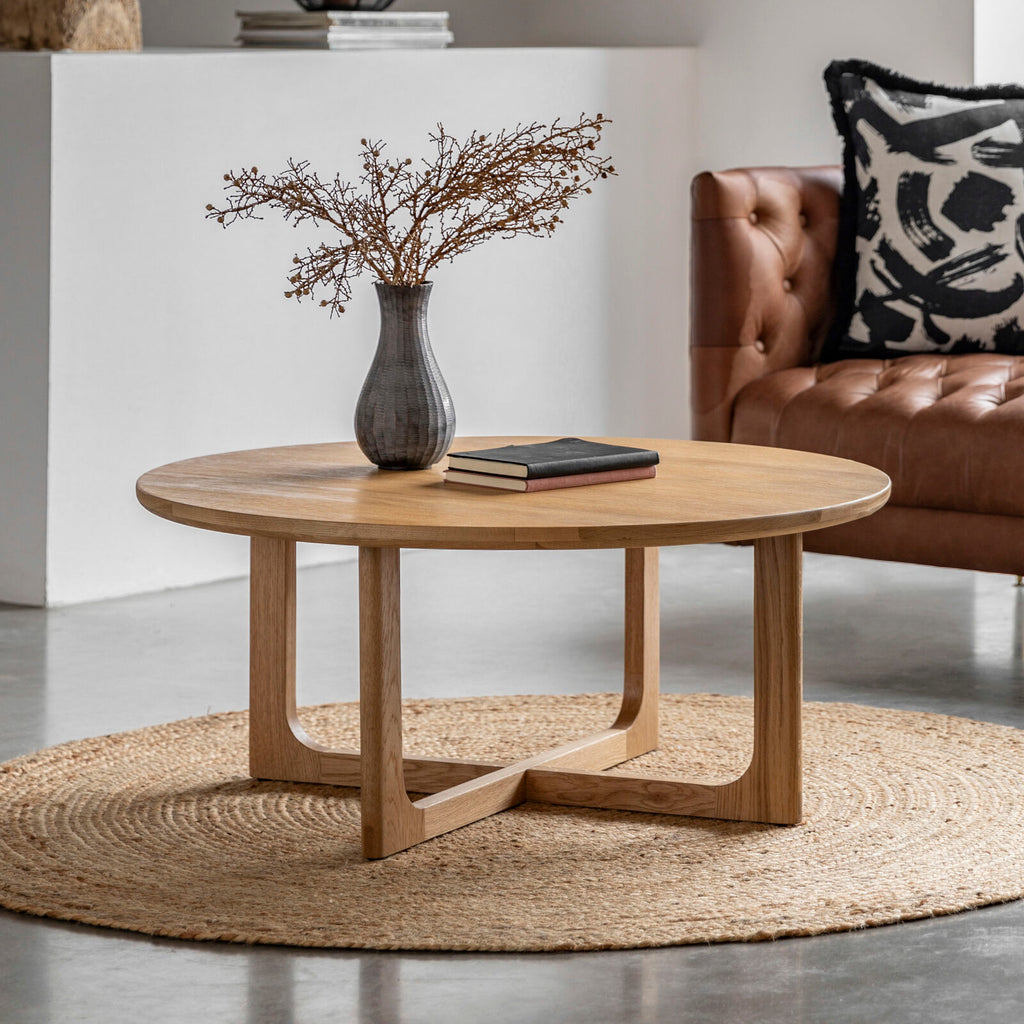 Craft Round Coffee Table Natural