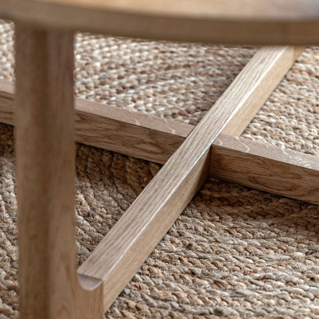 Craft Round Coffee Table Natural