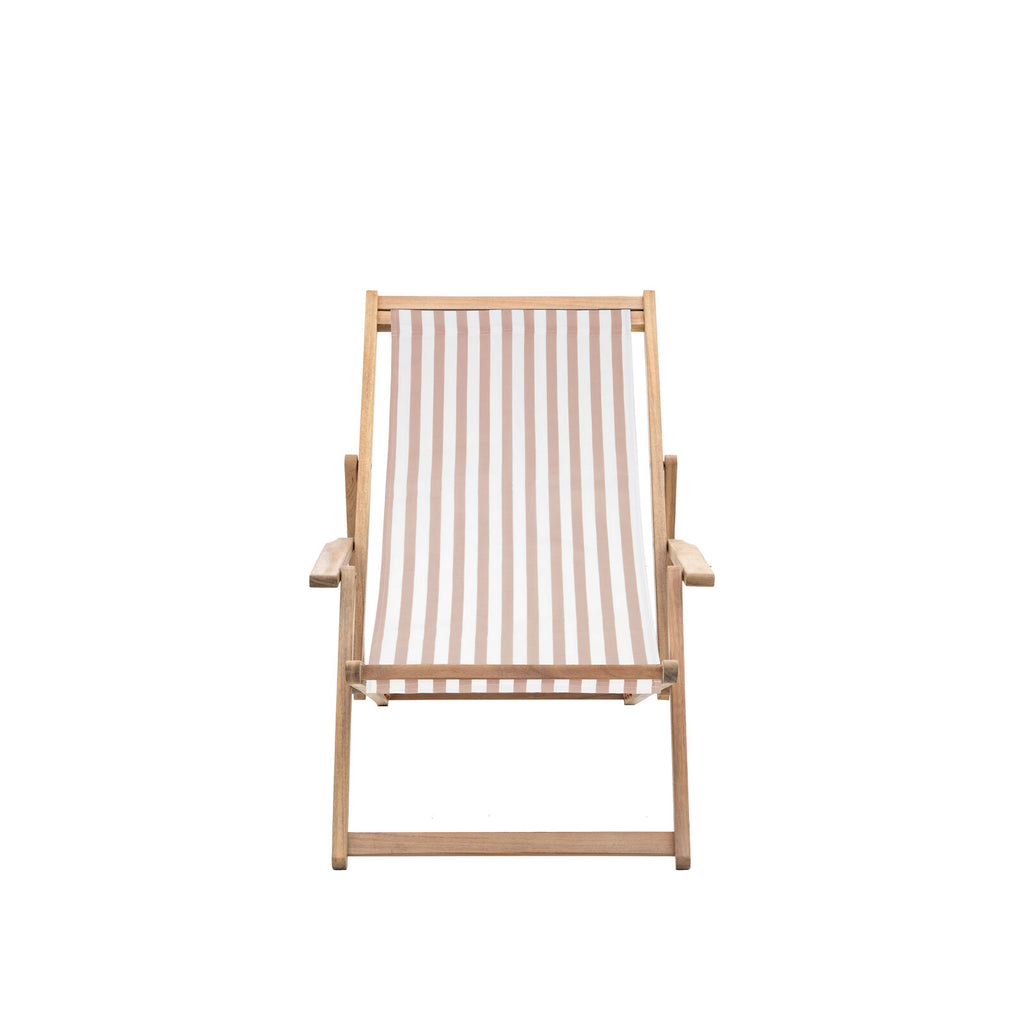 Creta Deck Chair Clay Stripe