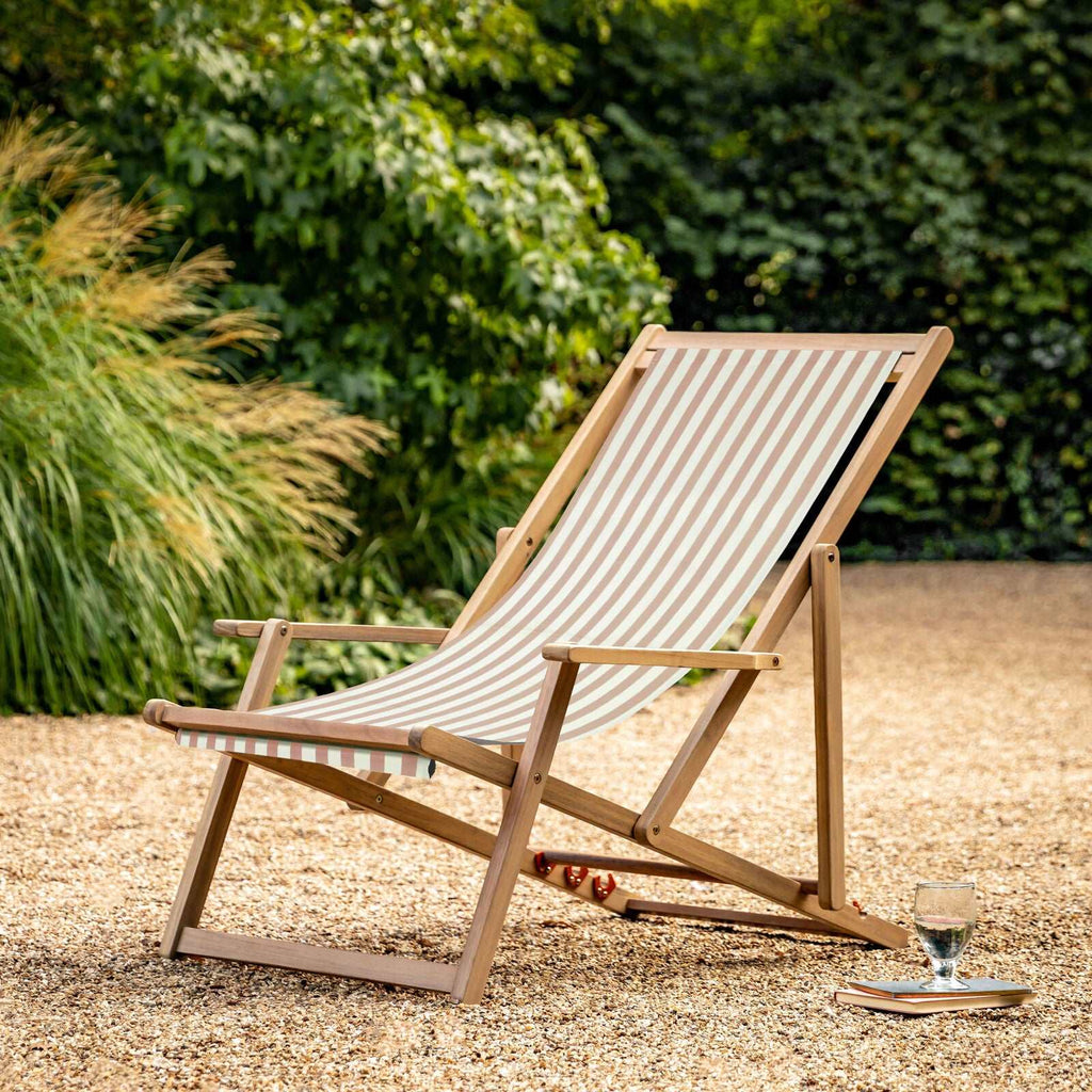 Creta Deck Chair Clay Stripe