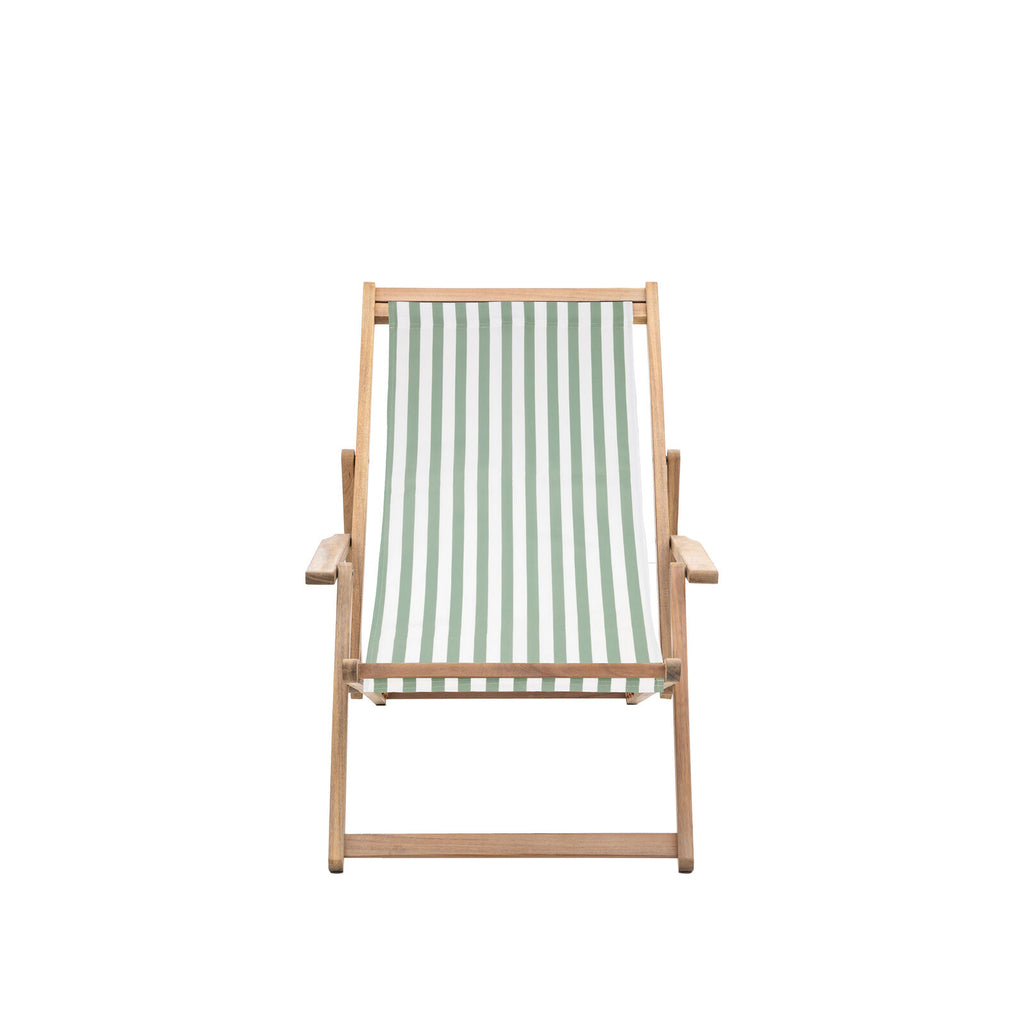 Creta Deck Chair Verde Stripe