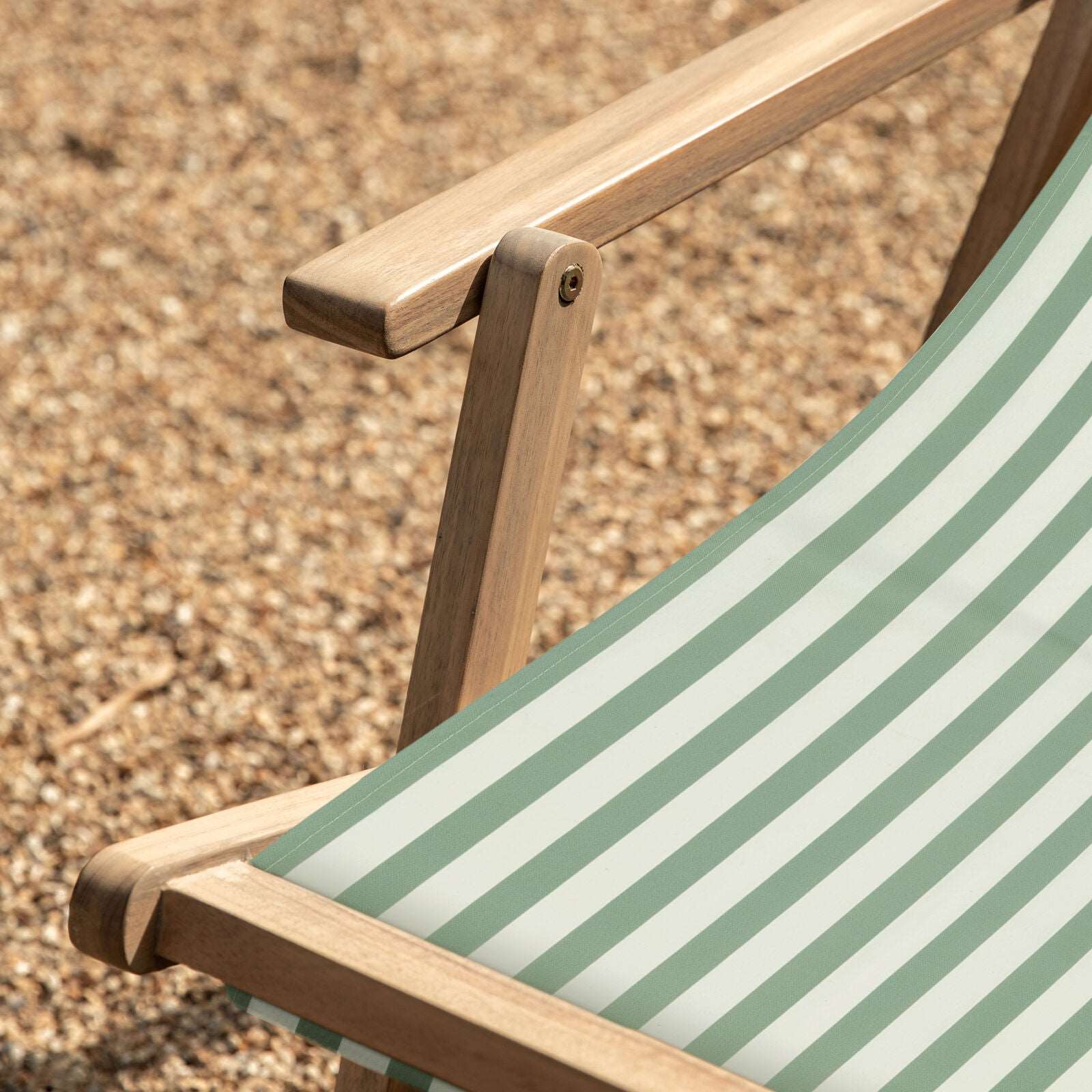 Creta Deck Chair Verde Stripe