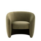 Curvo Armchair Moss Green