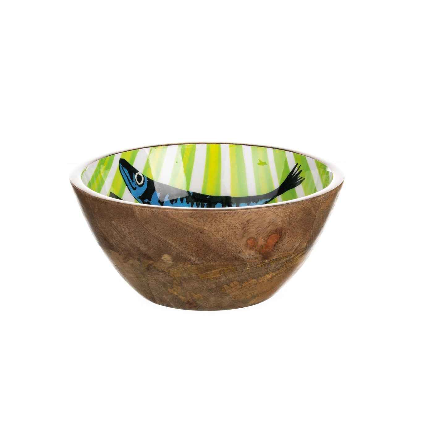 Rainbow Sardine Green Dip Bowl - (17cm)