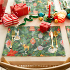 Deck The Halls Set of 4 Christmas Festive Placemats Green - WowCornwall