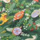 Deck The Halls Set of 4 Christmas Festive Placemats Green - WowCornwall