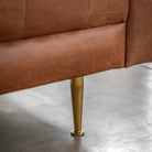 Dalton Sofa Antique Brown Leather