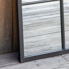 Darland Outdoor Mirror Black 1200x800mm - WowCornwall