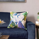 Marie Burke Darwen Cushion Cover in Cornflower - WowCornwall