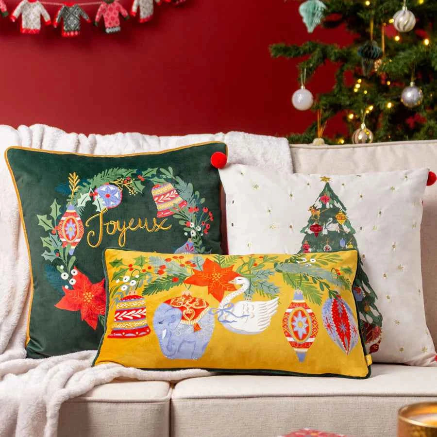 Deck The Halls Tree Cushion