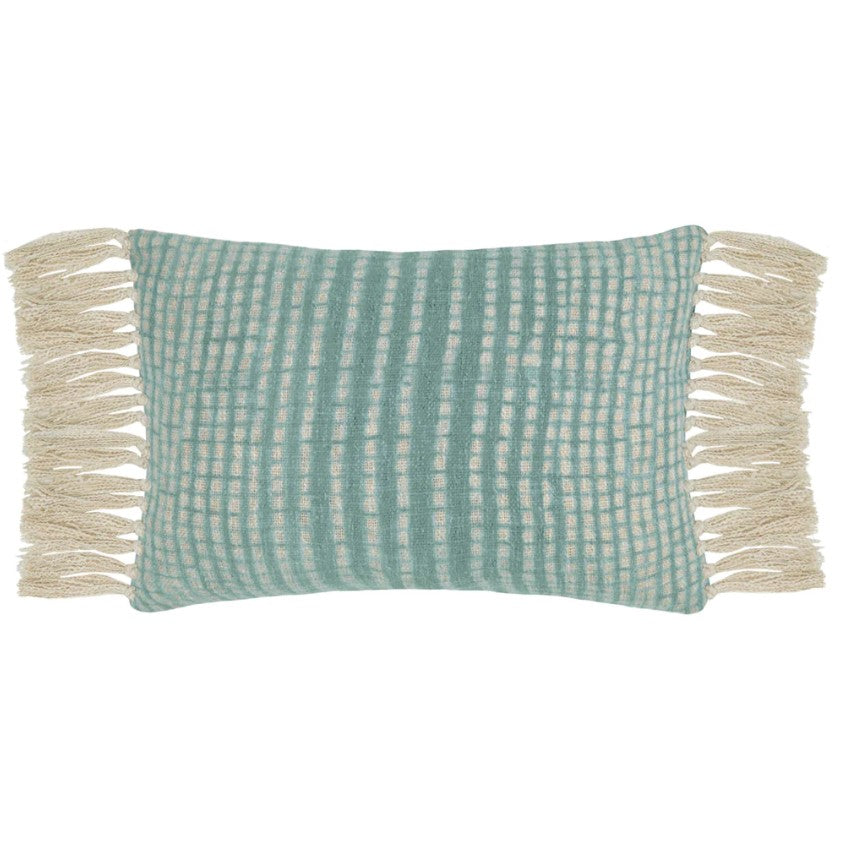 Elford Cushion Seafoam - WowCornwall