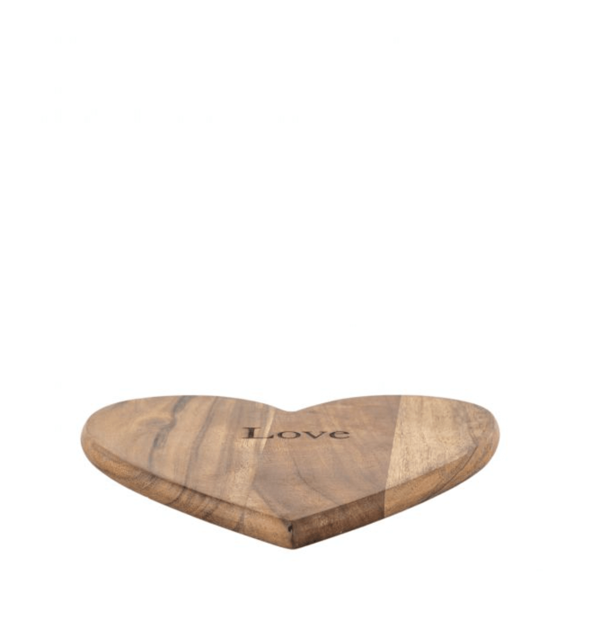 Emotive Heart Chopping Board Natural - WowCornwall