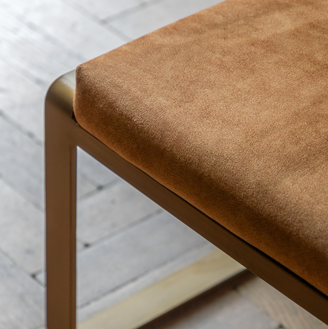 Fabien Footstool Ochre
