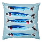 Family of Sardines Cushion - WowCornwall